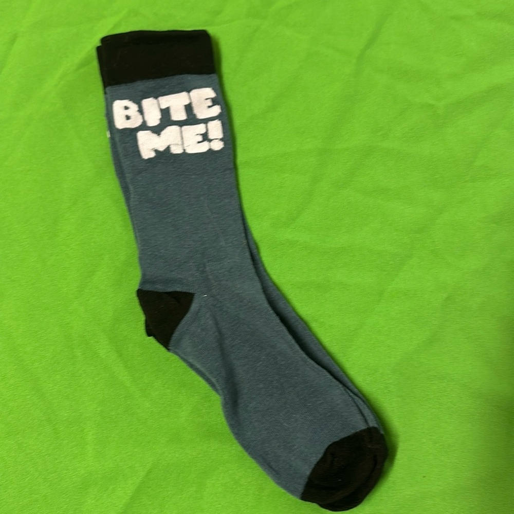 Bite me high socks